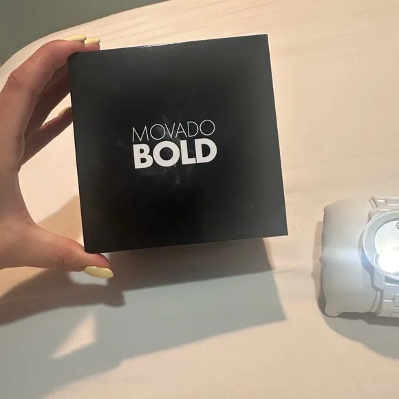 Women’s White Movado Watch - Picture 2 of 5